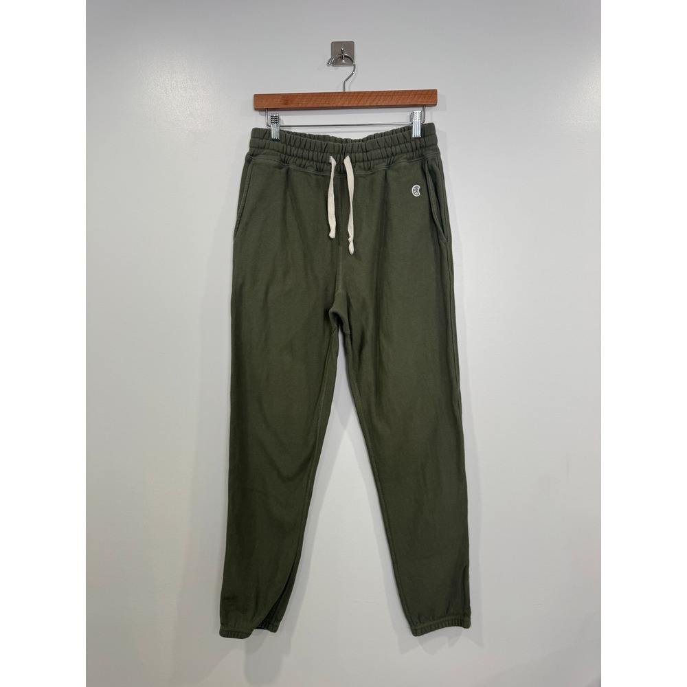 Champion Todd Snyder Men Green Jogger Sweatpants French Terry Small